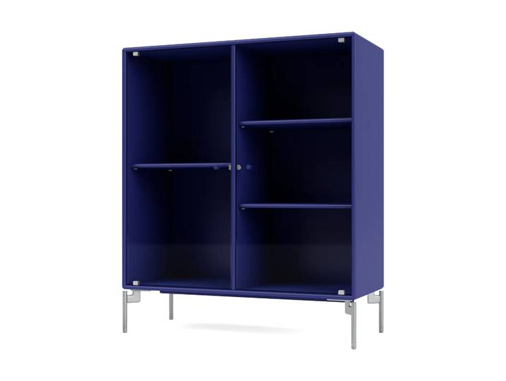 Montana Vitrine Ripple II 69,6x82,2x30 cm Monarch-pieds Chrome