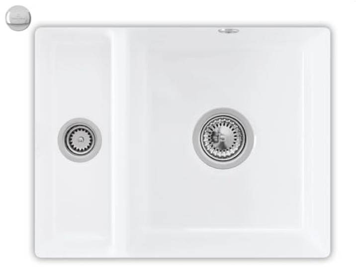 Villeroy & Boch VB-6758 02 R1 SUBWAY 60XU Spülbecken, White