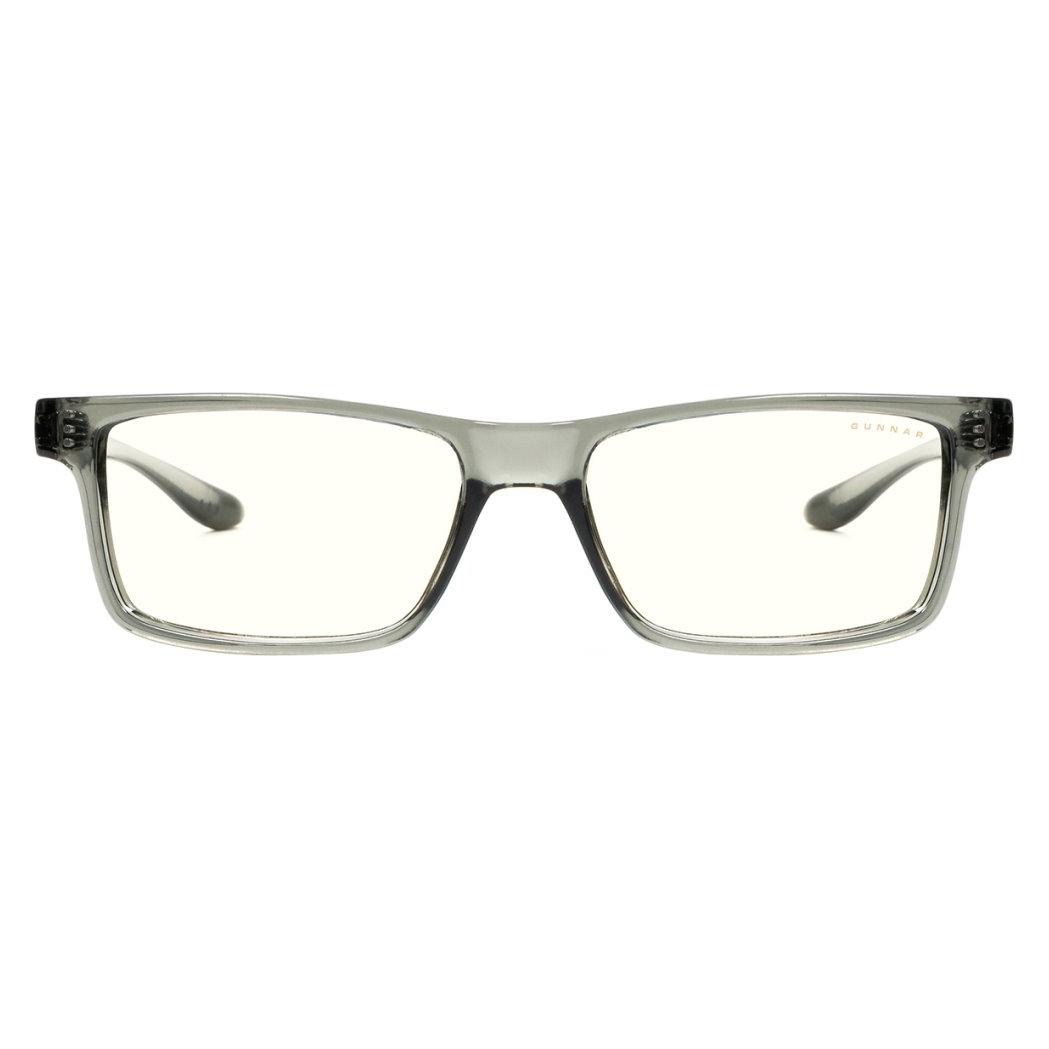 Gunnar Korrekturbrille für Büro und Gaming: VERTEX READER GRAY CRYSTAL * CLEAR-Gläser (BLF 35) * Dioptrien (VER-06709-1.5)