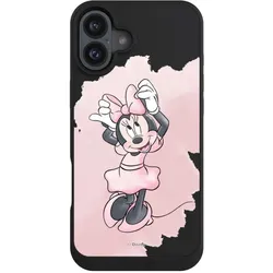 Nivocase Handyhülle für Apple iPhone 16 Plus Hülle NIVOpure Case Schwarz Disney Motiv ohne Hintergrund (Apple iPhone 16 Plus), Smartphone Hülle, Schwarz