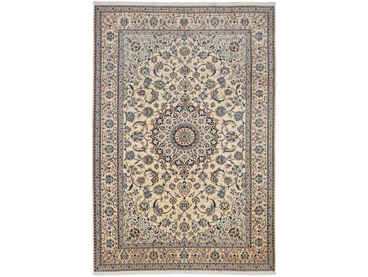 Nain Teppich 208x309 Handgeknüpft Orientteppich Wolle