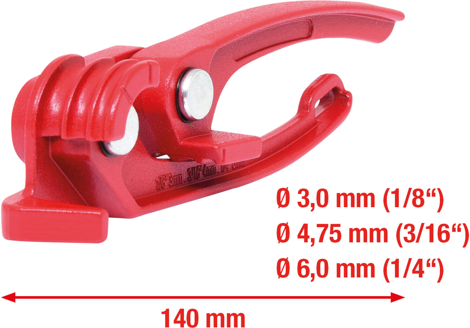 KS Tools 3in1 Mini-Bieger, 3-6mm (120.1050)