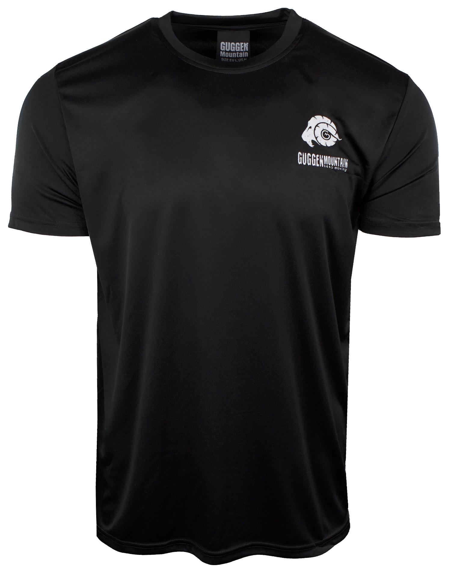 Herren Fitness Funktionsshirt T-Shirt Sport Outdoor Black