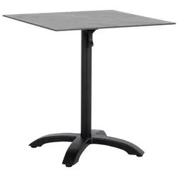 Brafab Balkontisch Avila 70 x cm Aluminium Grau Dunkelgrau