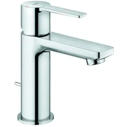 Grohe Lineare XS Waschtischarmatur 23790001 chrom, mit Ablaufgarnitur, Mittelstellung kalt