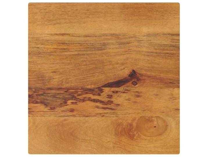 PHGTYUK Mango Holz Tischplatte Quadratisch 60x60 cm Massives Tropenholz, Rustikales Design, Vielseitig Kombinierbar, Leicht Zu Reinigen