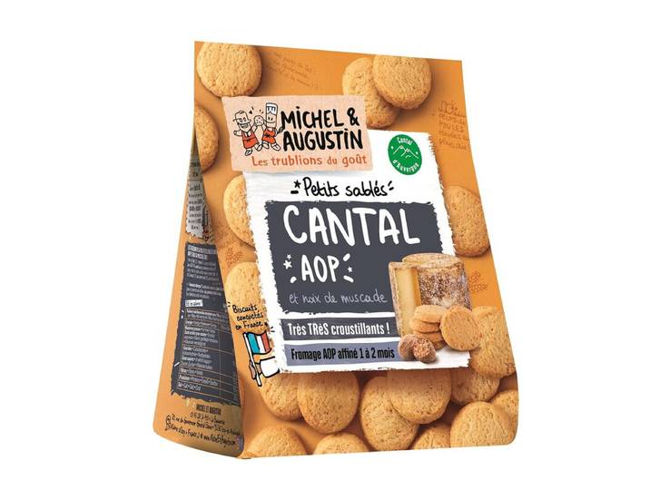 MICHEL ET AUGUSTIN sablé cantal muscade 100g