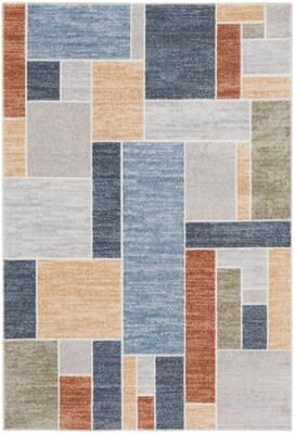 Nourison Astra Machine Washable Paneled Area Rug