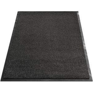 Floordirekt Schmutzfangmatte Monochrom, 60 x 90cm, schwarz