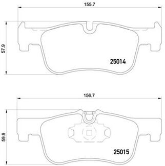 Magneti Marelli Bremsbelagsatz, Scheibenbremse 363700506078 Für Bmw