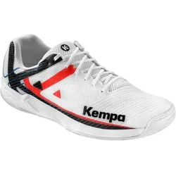 KEMPA Hallen-Sport-Schuhe Wing 2.0, Größe 11.5 in Weiß Weiß