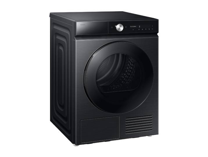 SAMSUNG Wärmepumpentrockner DV90DB8845GBU2 , Energieeffizienz: A, schwarz, B:60cm H:85cm T:60cm, Trockner, QuickDriveᵀᴹ Option ‑ Spart bis zu 35 % Zeit, Wärmepumpentrockner