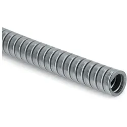 HellermannTyton, Kabelschutz + Kabelführung, Stahlschutzschlauch Metall 10. (Kabelschlauch, 33.40 cm)