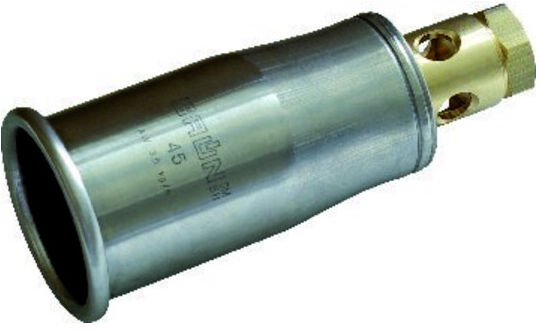 Tête de brûleur en acier inoxydable D 45 ; GRÜN (01076000)