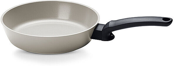 FISSLER Pfanne CERATAL EVO COMFORT 24cm Antihaft Warmgrau hellgrau EG