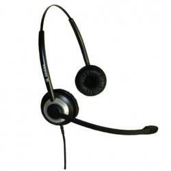 Imtradex On Ear Headset kabelgebunden Stereo Schwarz Mikrofon-Rauschunterdrückung Headset Telefon BasicLine TB, binaural DEX-QD