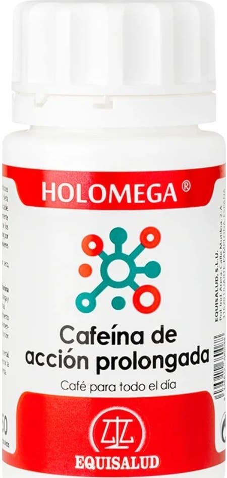 Equisalud Holomega Cafeína de Acción Prolongada 50 caps