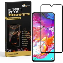 2x 9H Hartglas für Samsung Galaxy A40 FULL COVER Panzerfolie Displayschutz KLAR