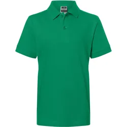 Kinder Polo-Shirt "JN070K" - XL - irish-green