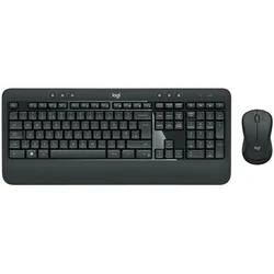 Logitech 920-008677 Tastatur Maus enthalten Universal RF Wireless QWERTZ Schweiz Schwarz