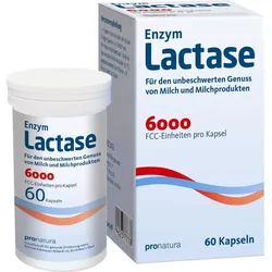 LACTASE 6.000 FCC Kapseln 60 St Kapseln