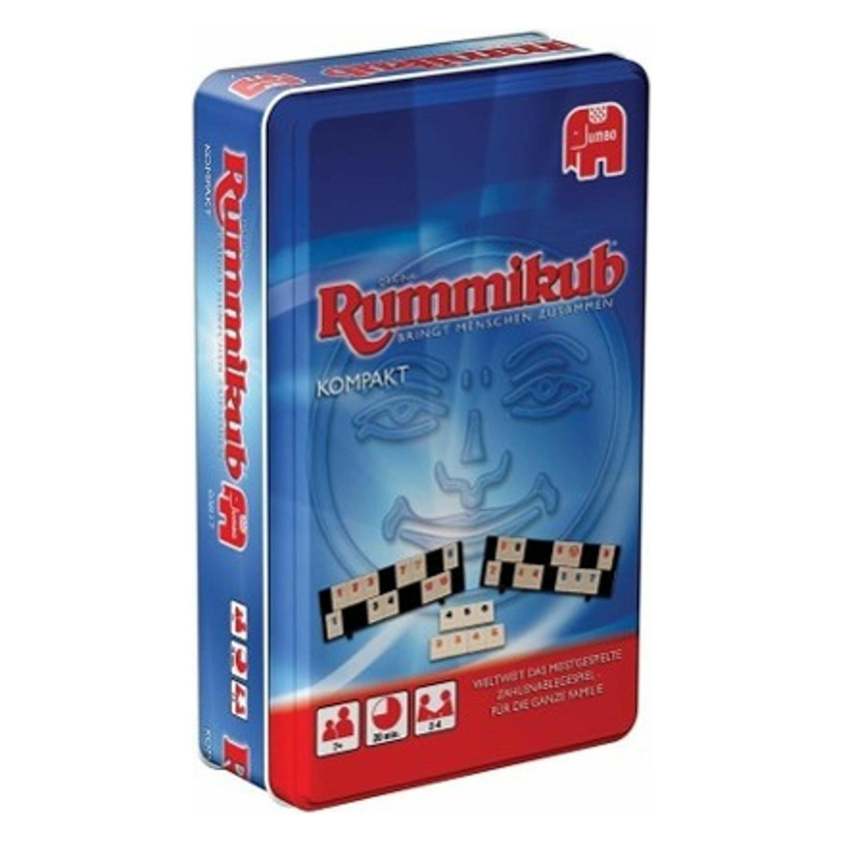 Jumbo Rummikub Kompakt (Deutsch, 2 - 4 Spieler) (03817)
