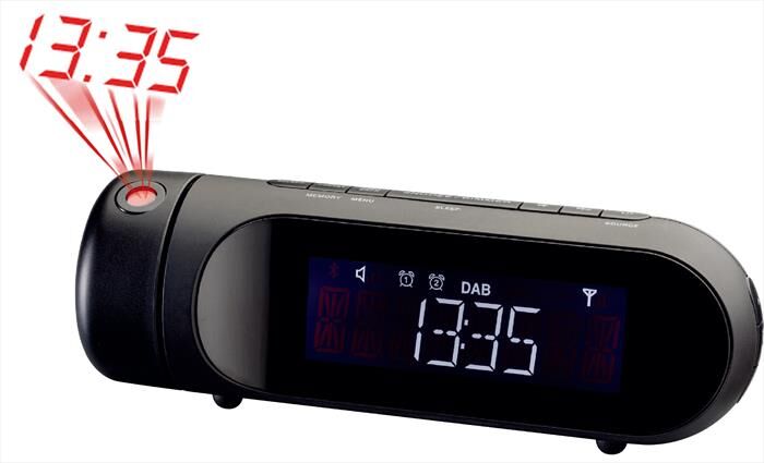 Majestic Radio Sveglia Rs 119p Dab-nero