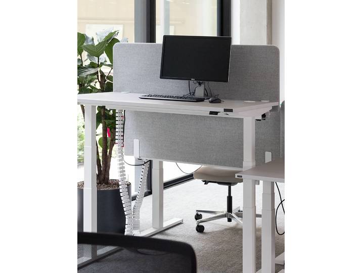 Panneau DESK PANEL 160cm Gris/Gris lumineux