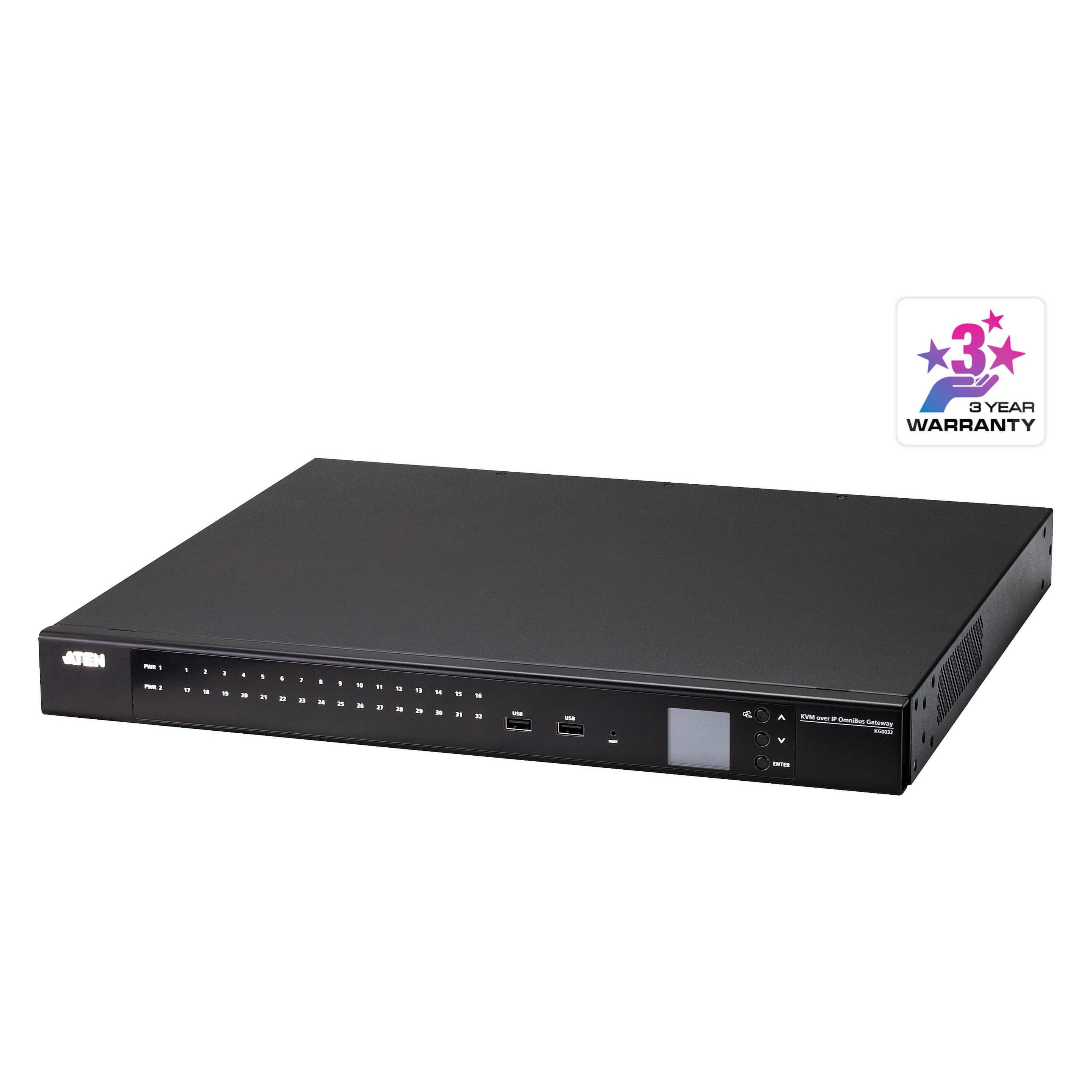 Aten 32-Port KVM over IP Omnibus Gateway (KG0032-AX-G)