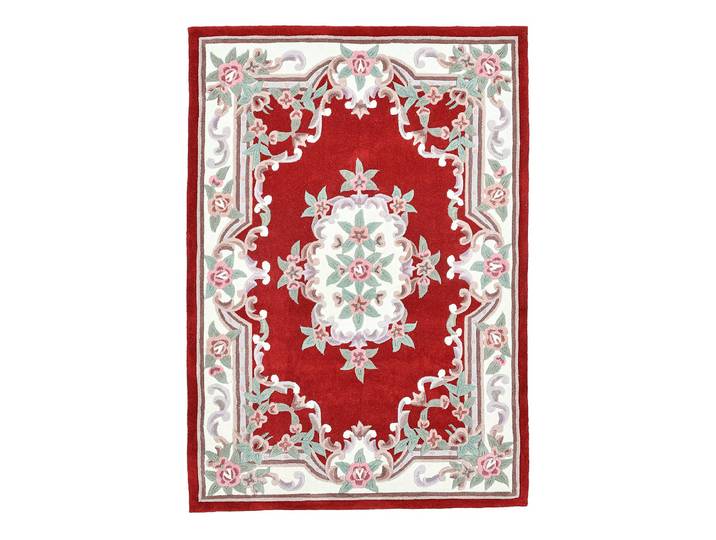 Tapis Ming Rouge/Rouge 240 x 340cm Tissé à plat