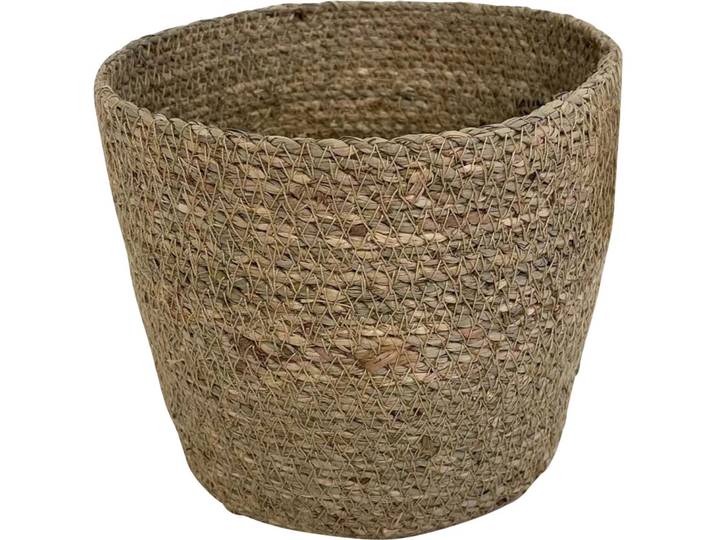 Korb Reduced braun H 18 cm - Material: Rohrkolben