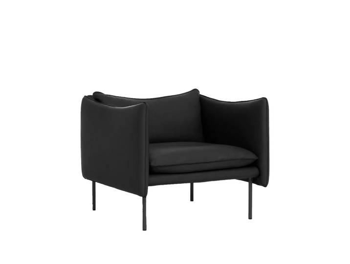 Fogia Tiki Sessel Elmotique 99001-schwarzgrau Bein