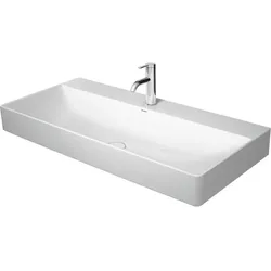 Duravit DuraSquare Waschtisch 2353100071 weiss, 100x47cm, geschliffen, ohne Überlauf