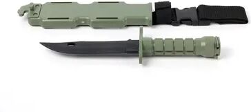 Modern Mode Marketplace Tactical Rubber Toy Knife Military Training & Game Gear green