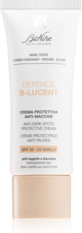 BioNike Defence B-Lucent protective cream for dark spots SPF 50 40 ml