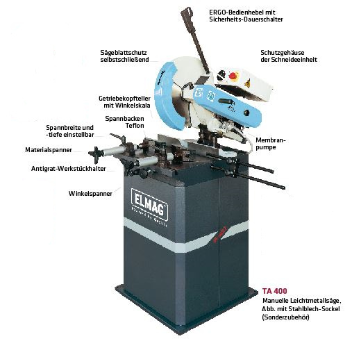 Elmag ALU-Metall-Kreissägemaschine, 78050
