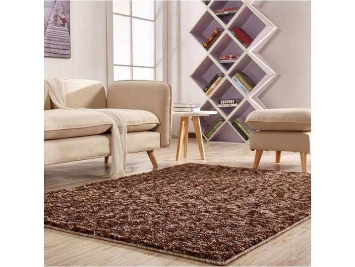 Tapis de salon 200x300 cm style nordique marron - Vantory - dégradé doux et confortable avec un design antidérapant polyester