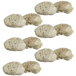 CREATIV home künstliche Pflanze Kunststein ca. 6x11x8,5cm, 2er Set