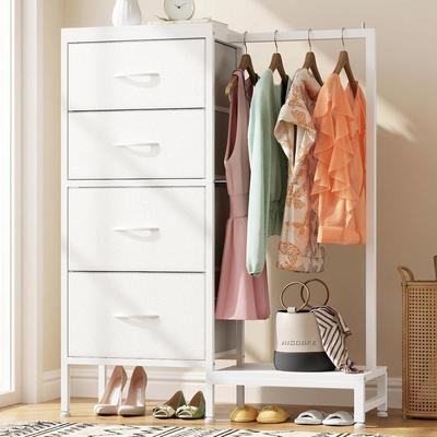No Dresser with Hanging Rack