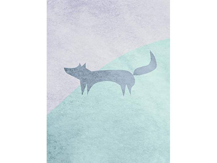 Komar Wandbild Wild and Free Fox Poster, Bild, Wohnzimmer, Schlafzimmer, Dekoration, Kunstdruck ohne Rahmen P105A-30x40 Größe: 30 x 40 cm (Breite x Höhe)