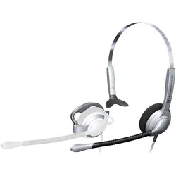 Sennheiser Sh 335 (Kabelgebunden, Skype), Office Headset, Silber
