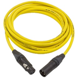 AudioTeknik MFM 3 m yellow - Mikrofonkabel