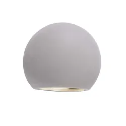Deko-Light Wandaufbauleuchte Osano II G9 grau 341177