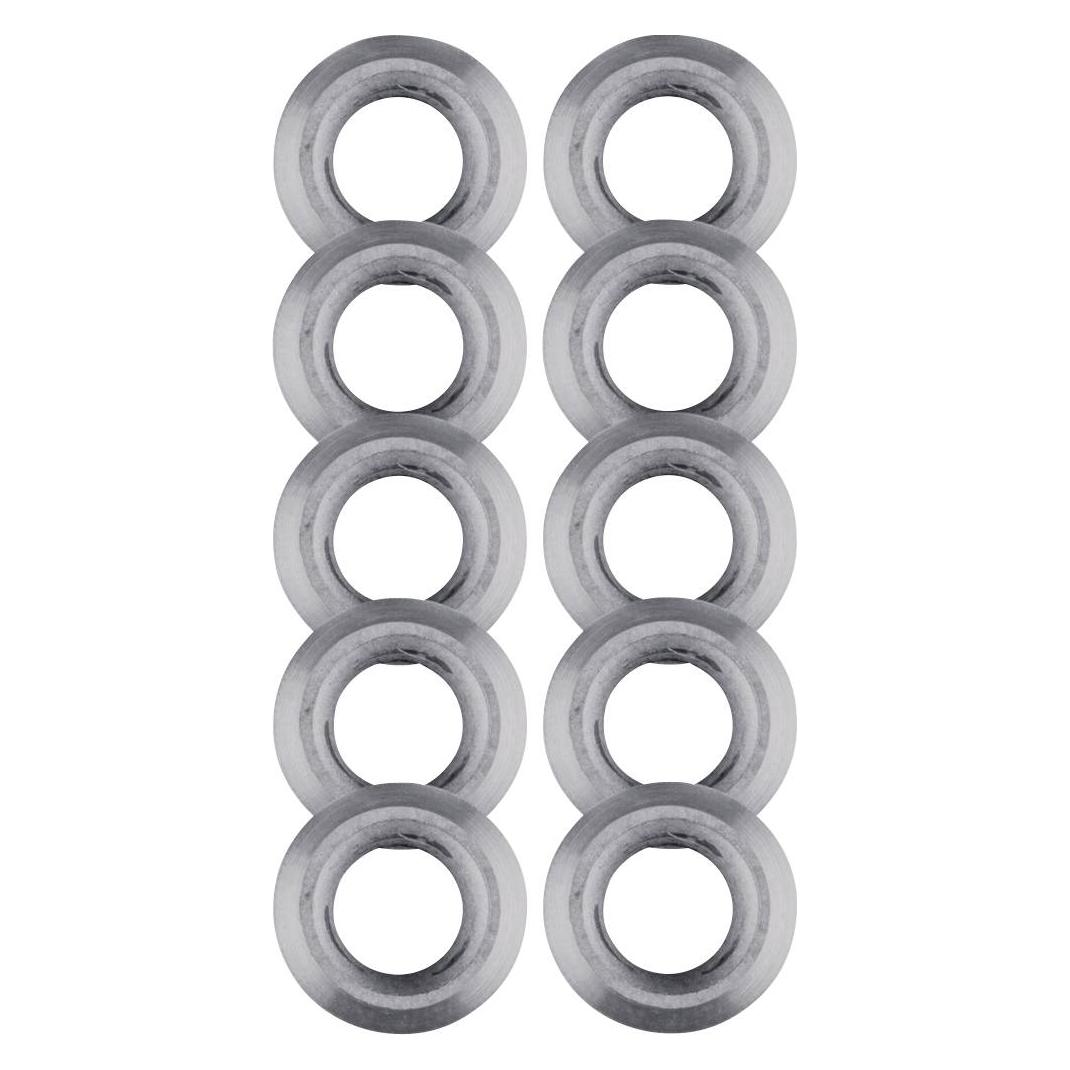 Pferd Zubehör für ALUMASTER, HM-Wendescheidplatten Ø 8 mm für ALUMASTER R 115/125 (WSP-A-8R 115/125 ALUMASTER)