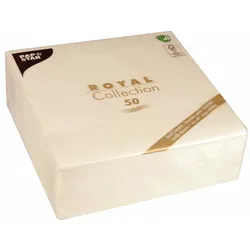 PAPSTAR Servietten 40,0 x 40,0 cm 3-lagig champagner