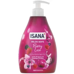 ISANA Milde Seife »Berry Love« 500 ml rot