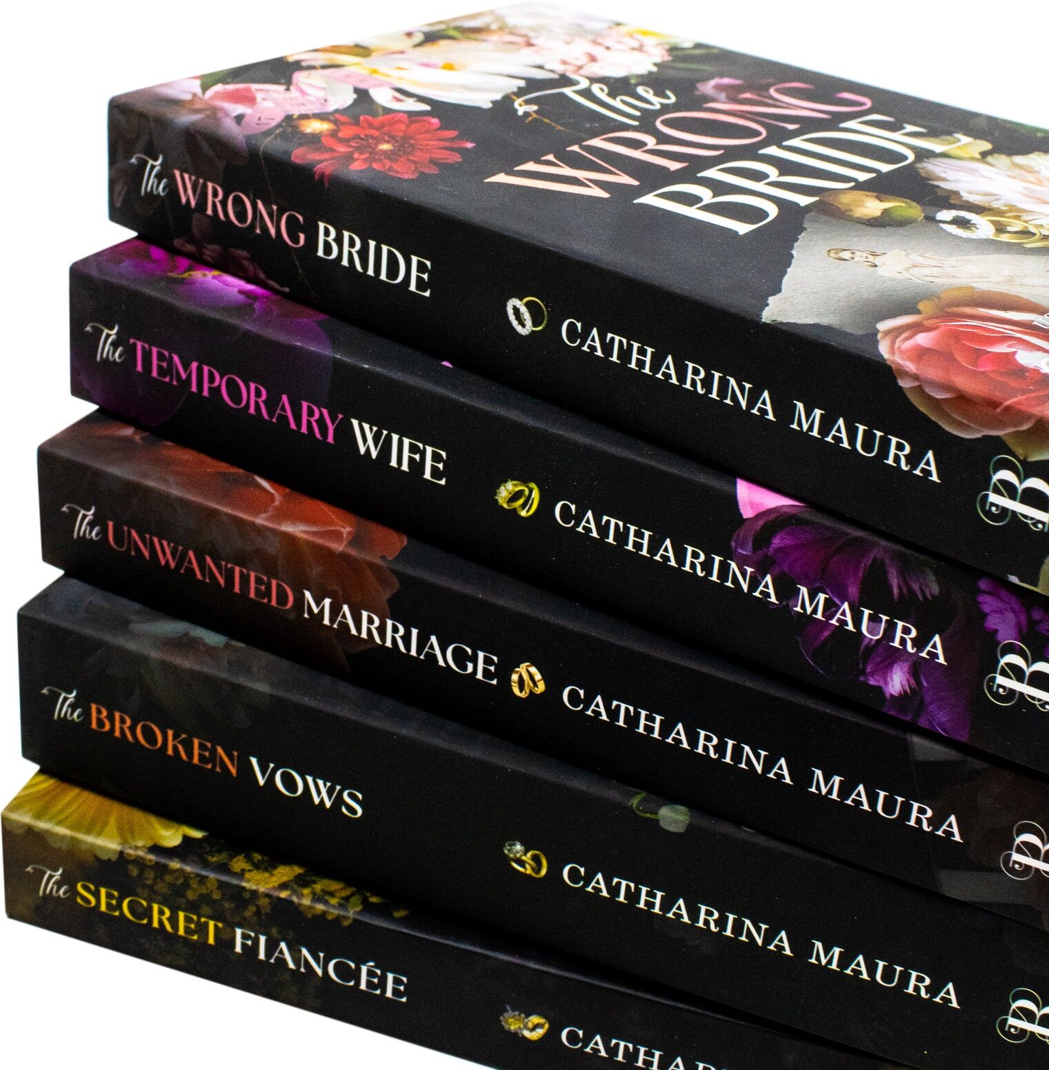 Bloom Books UK Ltd The Windsors Series by Catharina Maura 5 Books Collection Set (The Wrong Bride, The Temporary Wife, The Unwanted Marriage, The Broken Vows and The Sec