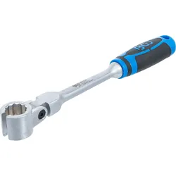 BGS Spezial-Ringschlüssel für Lambdasonden kippbar, mit Griff SW 22 mm - 8272