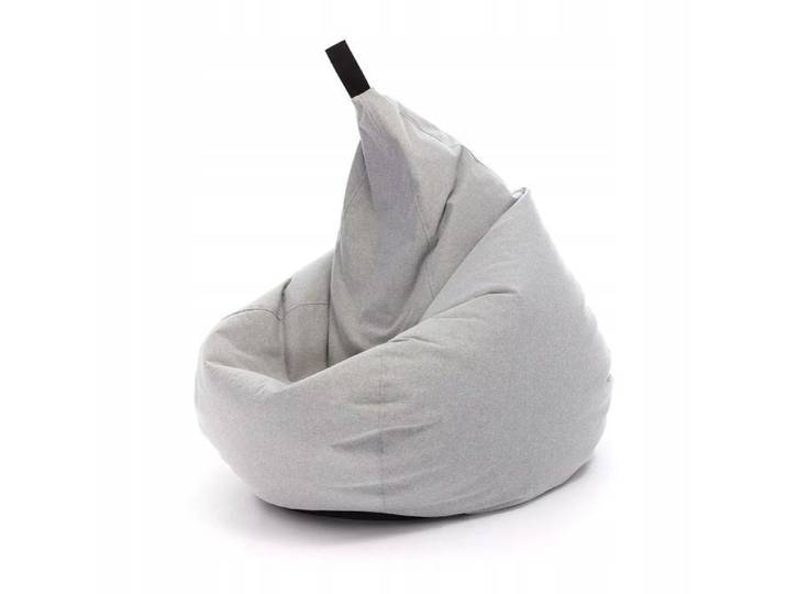 Pouf Poire Ecopuf Oscar Atlanta - Fauteuil Canapé Coussin de Sol Pouf d'intérieur/extérieur - Elephant