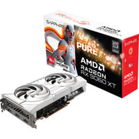 Radeon RX 9060 XT PURE 16GB, Grafikkarte weiß